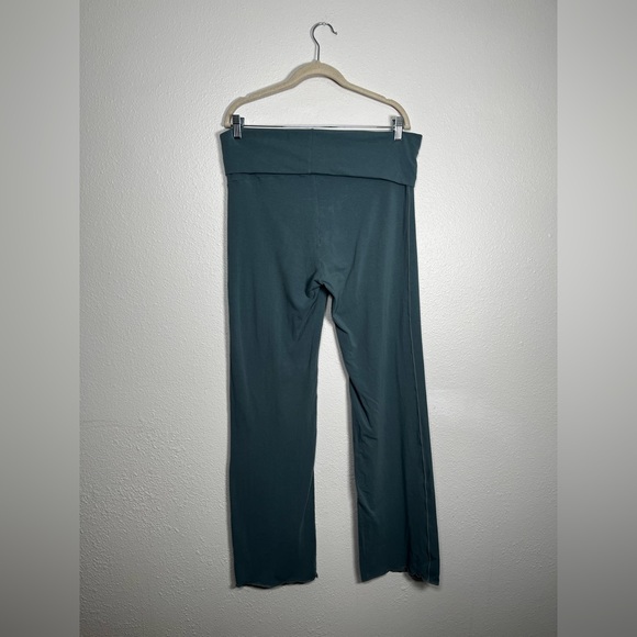 Skims blue/green cotton jersey fold over lounge pants size 2X - Picture 8 of 10